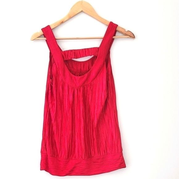 💎2/$20 B WEAR Byer California Sleeveless Red Top - Picture 4 of 5